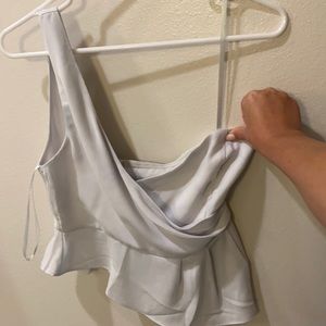 Superdown one shoulder top